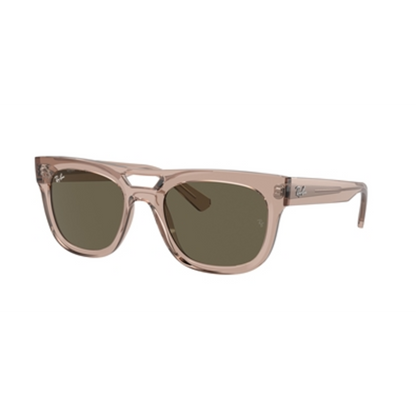 SQUARE UNISEX NON-POLAR SUNGLASSES, LIGHT BROWN/BROWN, 54