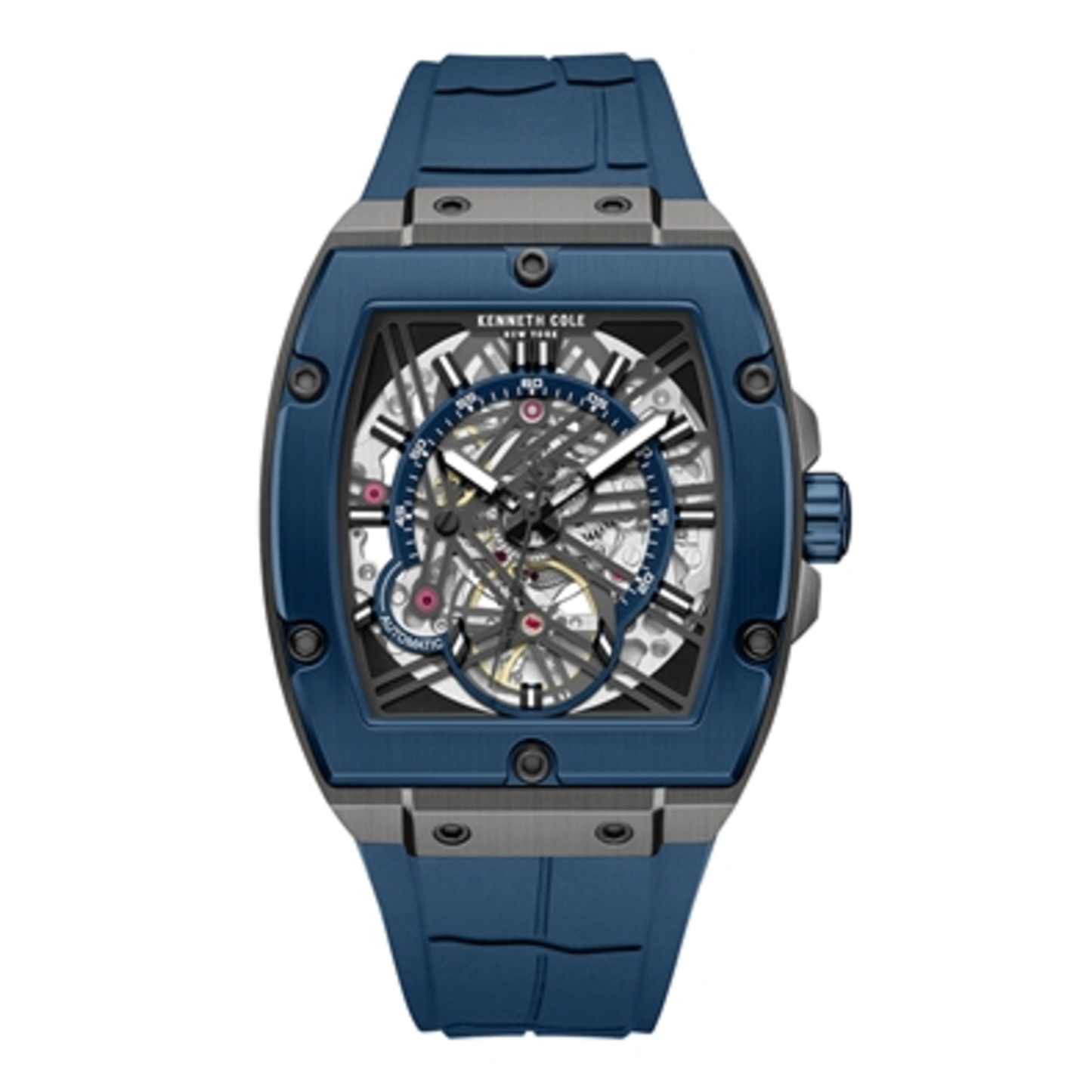 AUTOMATIC WATCH, BLUE, MENS STANDARD