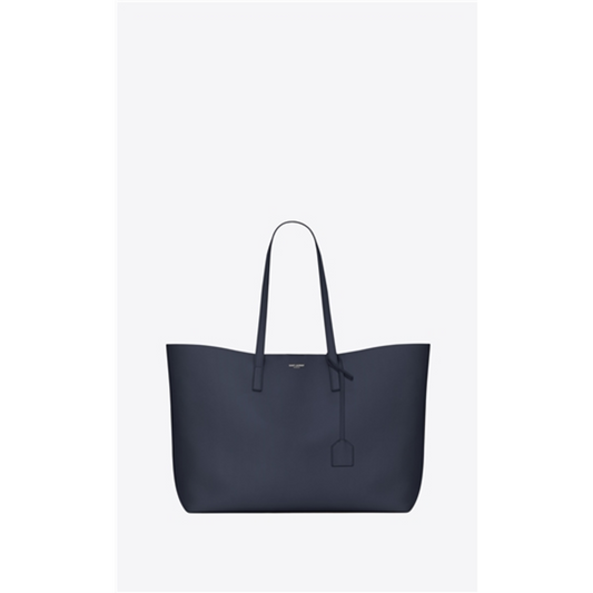 THE SHOPPER IN LEATHER, NAVY, 14.5''X11'