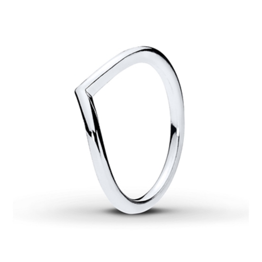 SHINING WISH RING, STERLING SILVER, 6