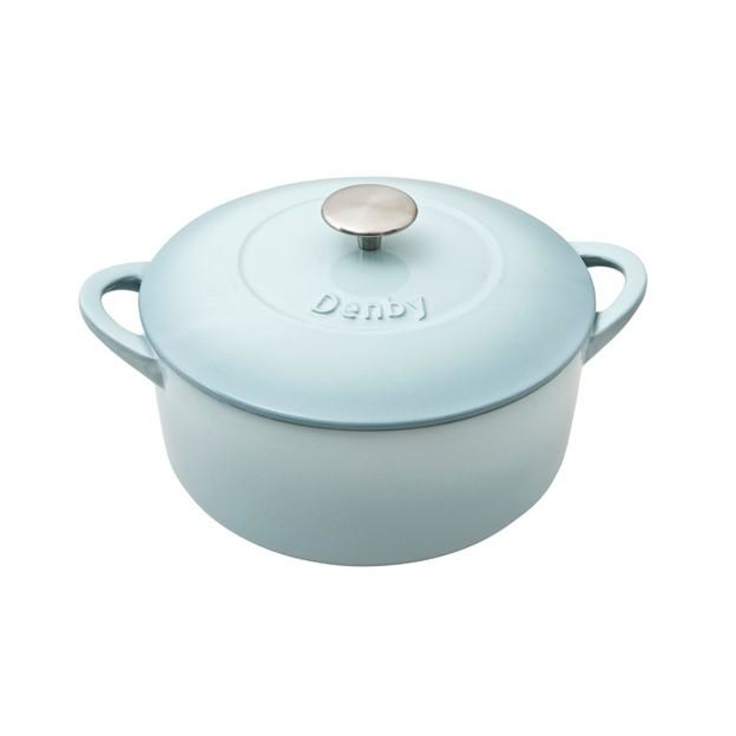 DENBY PAVILION CAST IRON 5.2L ROUND CASSEROLE