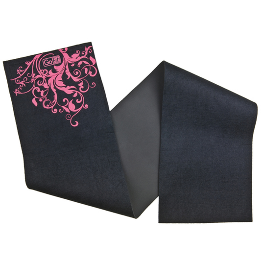 REG FIT WAIST TRM BLK/PNK