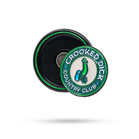 POP OUT MEDALLION BALL MARKER - CROOKED DICK