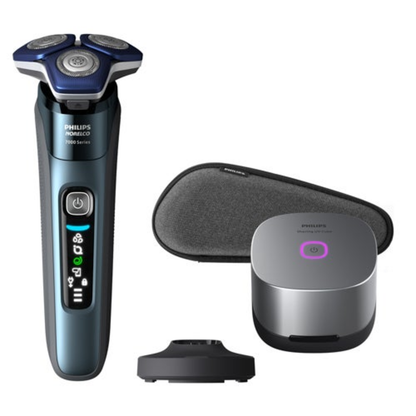NORELCO 7900 WET & DRY SHAVER W/ UV SANITIZING CUBE