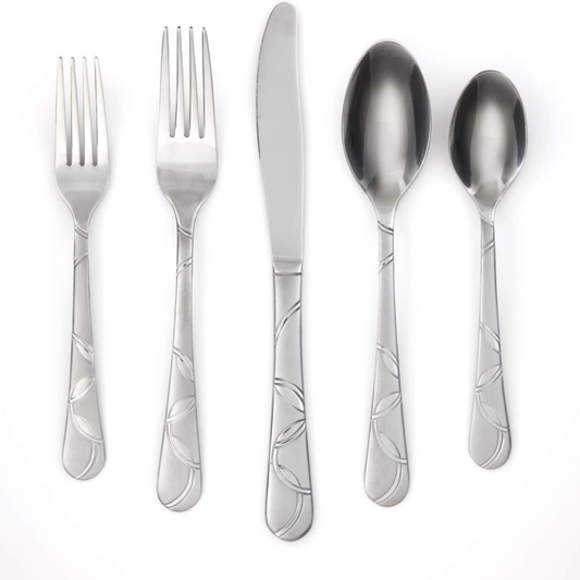 FELICITY SAND 20 PIECE FLATWARE SET - (SERVICE OF 4)