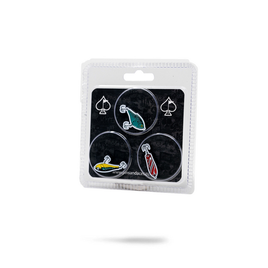 FISHING LURES BALL MARKERS - 3 PACK