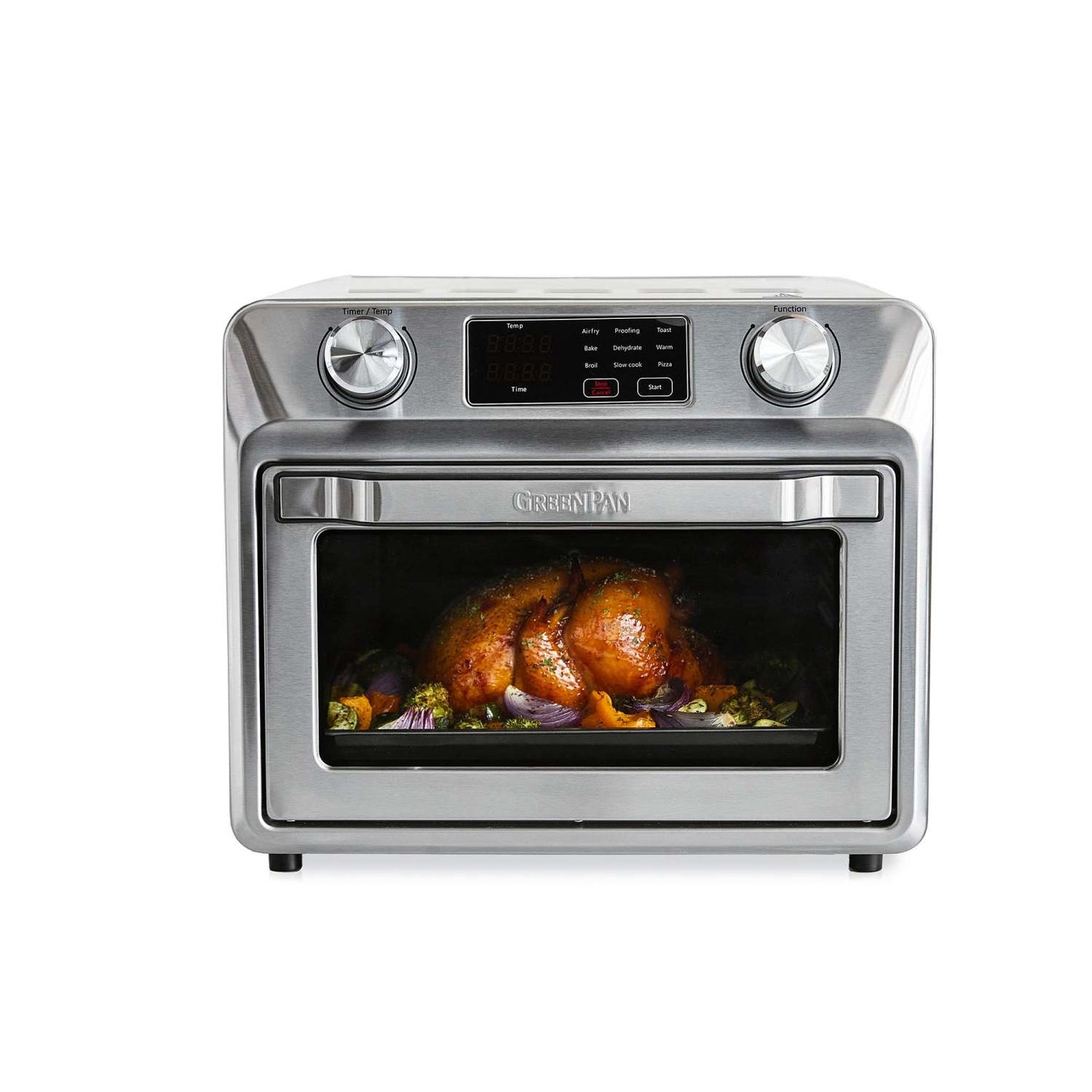 BISTRO 9-IN-1 AIR FRYER OVEN STAINLESS STEEL