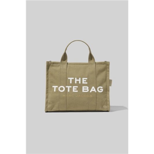 THE MEDIUM TRAVELER TOTE, SLATE GREEN, 12"X6"