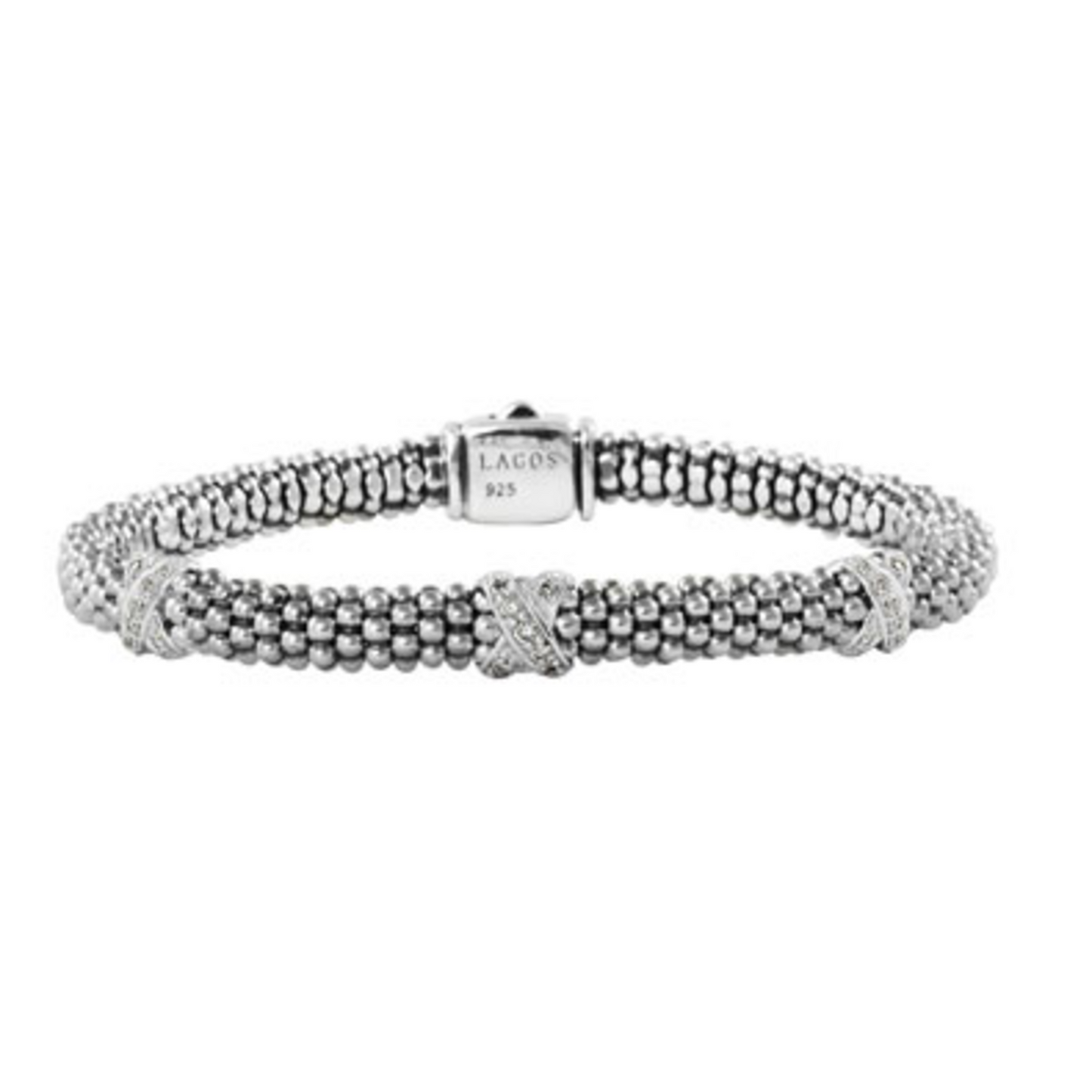 X COLLECTION THREE STA. X BRACELET