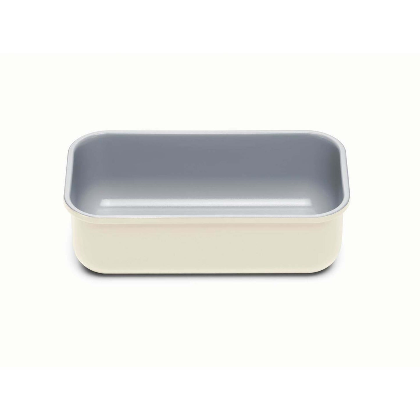 NONSTICK CERAMIC LOAF PAN CREAM