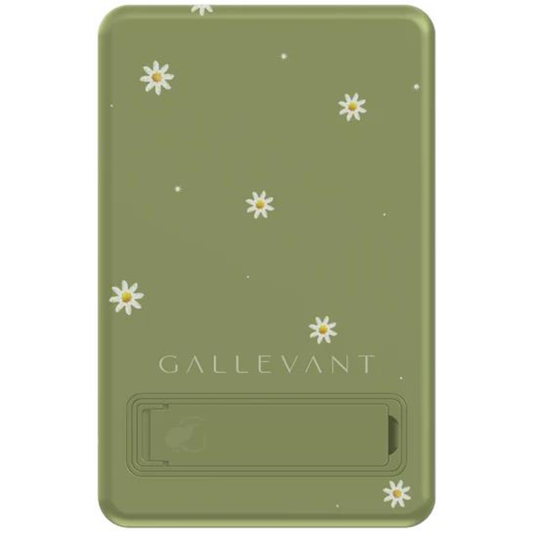GALLEVANT MAGCHARGE 5000MAH WIRELESS POWER BANK WITH KICKSTAND - DAISY