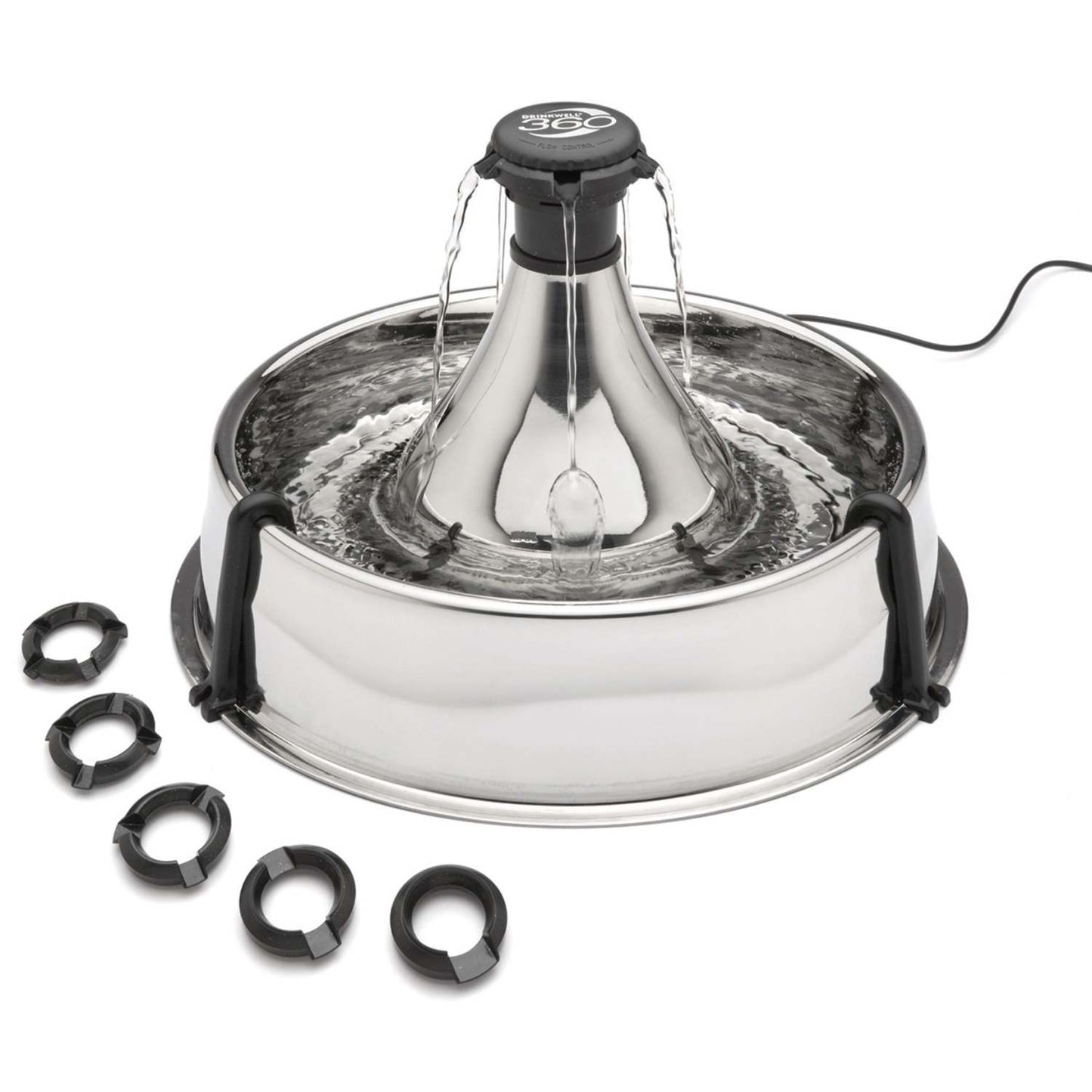 DRINKWELL 360 STAINLESS STEEL PET FOUNTAIN