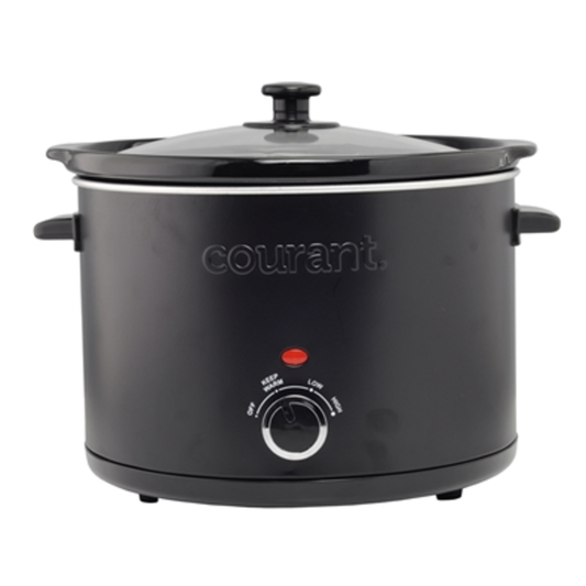 5 QUART SLOW COOKER, BLACK MATTE