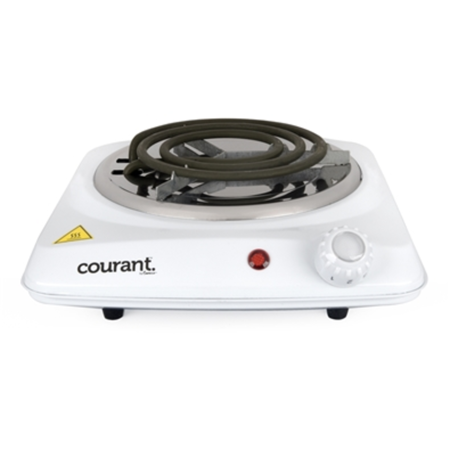 1000 WATTS ELECTRIC SINGLE BURNER, WHITE